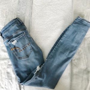 AE - Super Super Stretch Jegging with tips